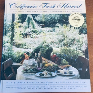 Vintage Cookbook &quot;California Fresh Harvest&quot;, The Junior League of Oakland-East Bay, Inc.  2001
