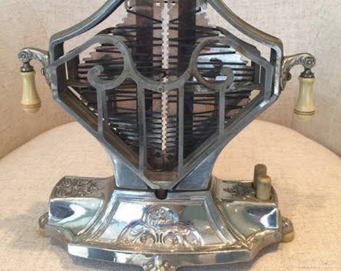 Rare Antique Universal Toaster sweetheart Design Model E9410, Working