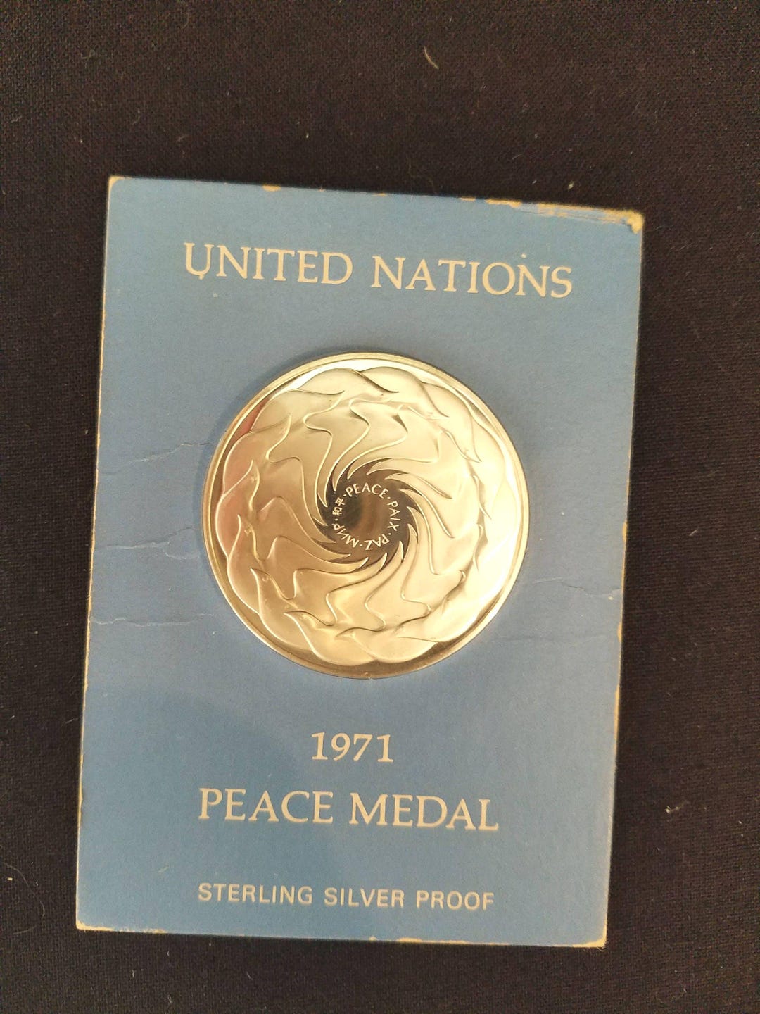 コレクション 1971 United Nations Peace Medal Al Worden's 1971 United Nations Peace Medal | RR Auction