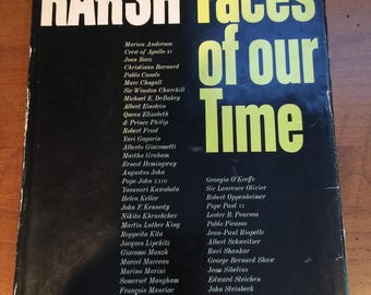 Vintage 1971 Karsh Faces of Our Time by Yousuf Karsh