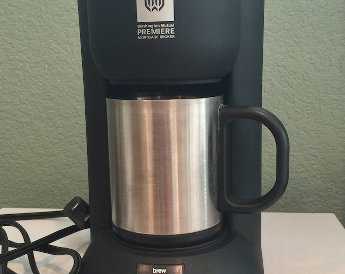 Vintage Brookstone Model C50 Electric coffee for One Drip Coffee