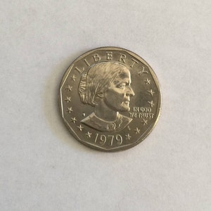 1979-S Susan B Anthony Dollar, Type 2.  Uncirculated.