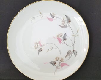 Set of 4 Vintage Noritake China Arden Dinner Plates, Pattern #5603. Circa 1950's