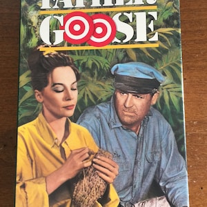 Vintage VHS Cassette Movie Father Goose with Cary Grant and Leslie Caron