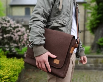 Bag handbag bag for men tote bag Brown