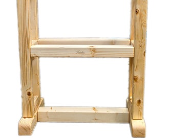 Porte-rouleau de papier en bois Support pour rouleau de papier Support Papier d’emballage pour entrepôt ou atelier