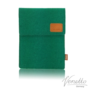 Bag for e-book reader sleeve made of felt felt sleeve sleeve protective cover for Kindle Kobo Tolino Sony Trekstor, green