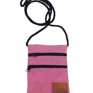 Poche voyage sac sac sac à main rose image 1