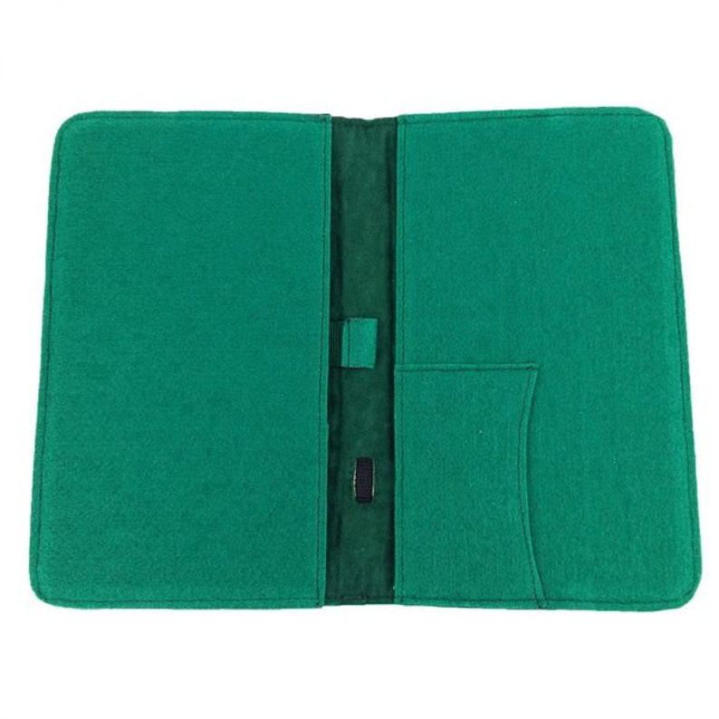 7 pouces housse sac sombre Tablethülle pour cas eBook pour Tablet-feutre sac vert image 2