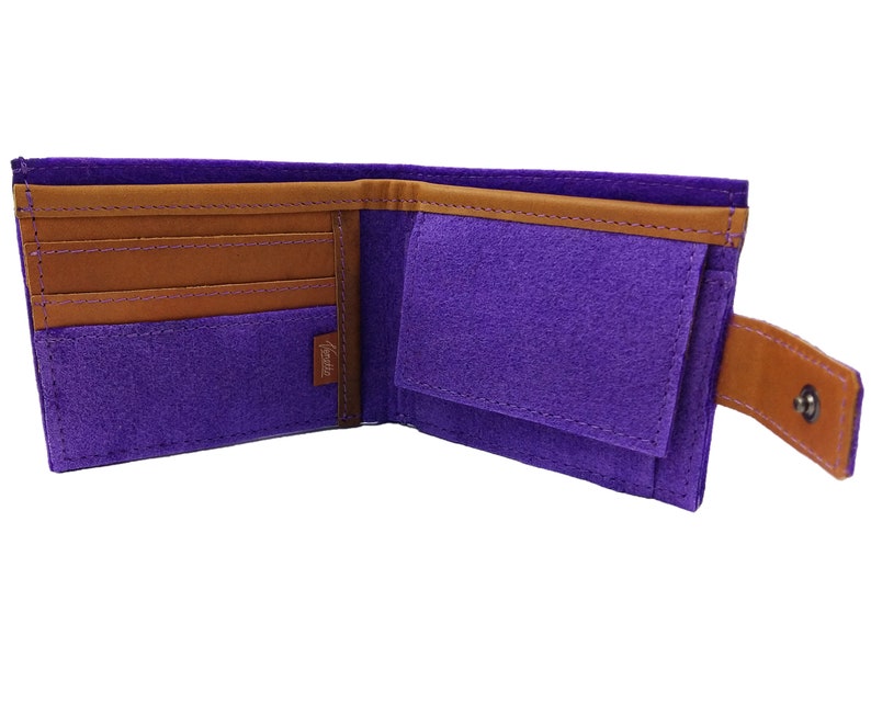 Money Bag Wallet Wallet gift Purple image 3