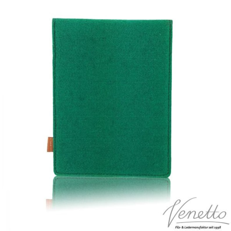 10.5 Bag Case for tablet ebook reader Sleeve protector cover for ebook reader 10.1 inch green Dark image 3