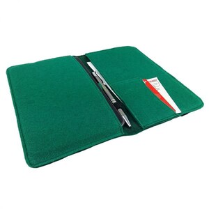 9.1-10.1 inch Tablethülle protective cover case case made of felt for tablet green image 2