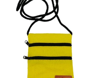 Breast pocket children's purse bag holiday yellow