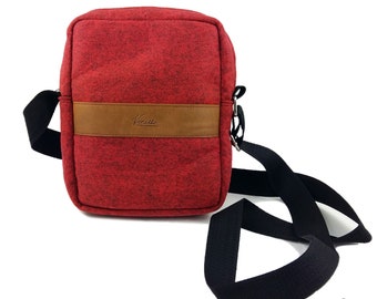 Bag bag shoulder bag handbag red