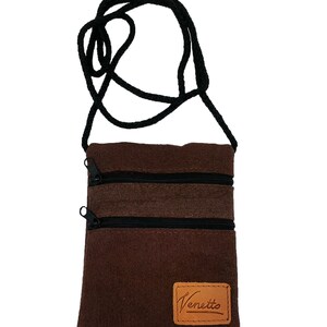 Bag bag Pocket purse purse wallet Brown image 1
