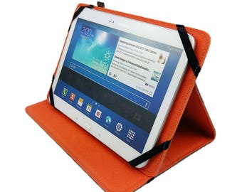 10.1 inch Tablethülle sleeve pocket cover with Set up function for ipad Pro, Samsung, Acer, Asus, Lenovo, Medion/For him, you/felt