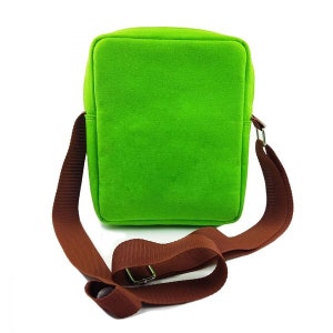 Sac à bandoulière sac bandoulière sac à main sac de loisirs feutre feutre sac vert lumière image 4