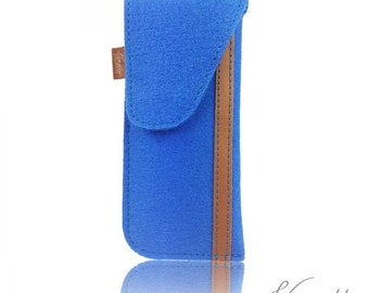 Glasses Case bag case cover for glasses blue