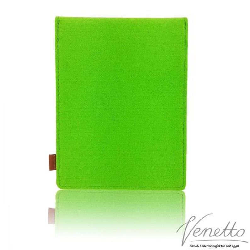 Housse Etui Housse de protection sac étui manchon de feutre vert Etui lecteur deBook, image 3