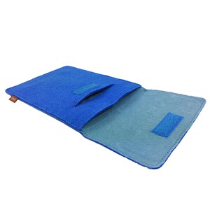 10.1 Bag for Tablet ebook reader sleeve made of felt protector case for tablet 10.5 inch blue light image 7