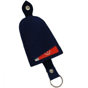 Sleutelhanger sleutelhanger hanger voor belangrijke blauw