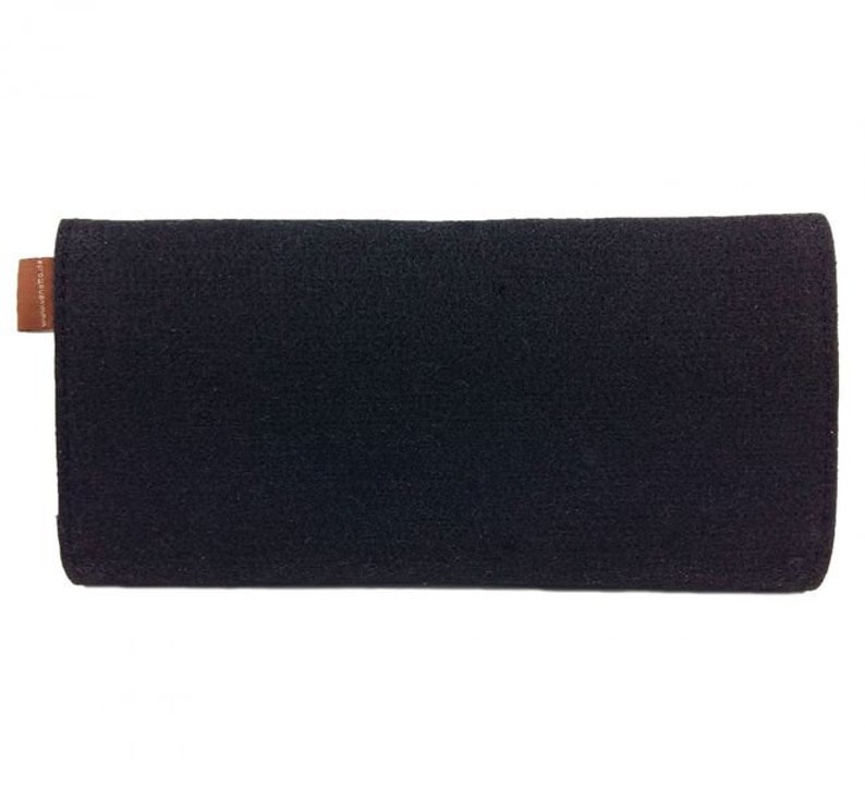 sac porte-monnaie portefeuille porte-monnaie pour bourse de feutre feutre noir image 3