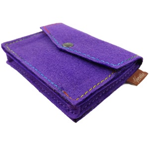 Mini Wallet Purse Wallet Purple image 6