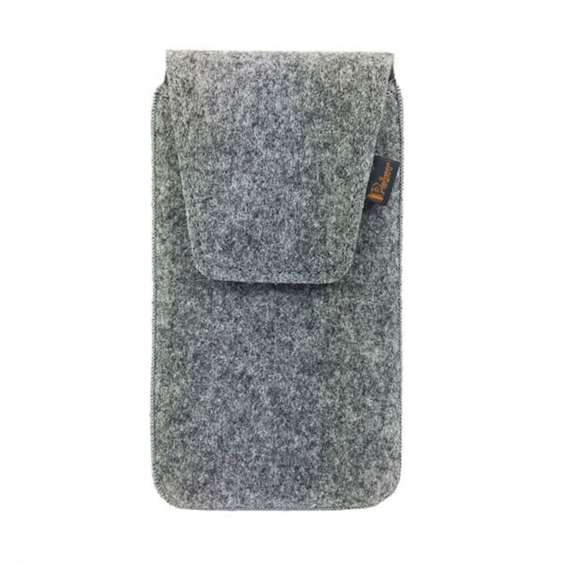 5-6.4 sac de téléphone en étui ceinture poche manchon pour Smartphone, gris image 1