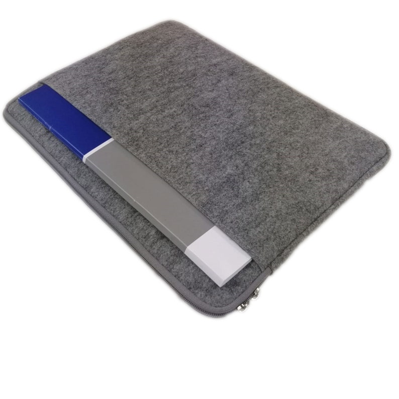 15.4 inch Case Case Protective Case Felt Case Protective Sleeve Sleeve for MacBook Pro 16 inch, Notebook, Laptop Grey image 3