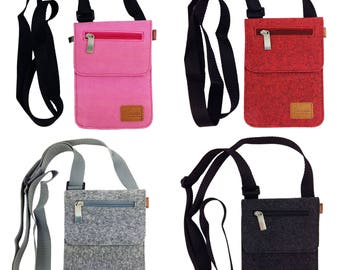 Small Shoulder Bag Shoulder Bag Handbag Women&#39;s Bag Breast Pocket Men Women Grey Black Pink Red / Gift for You, Bag Excursion