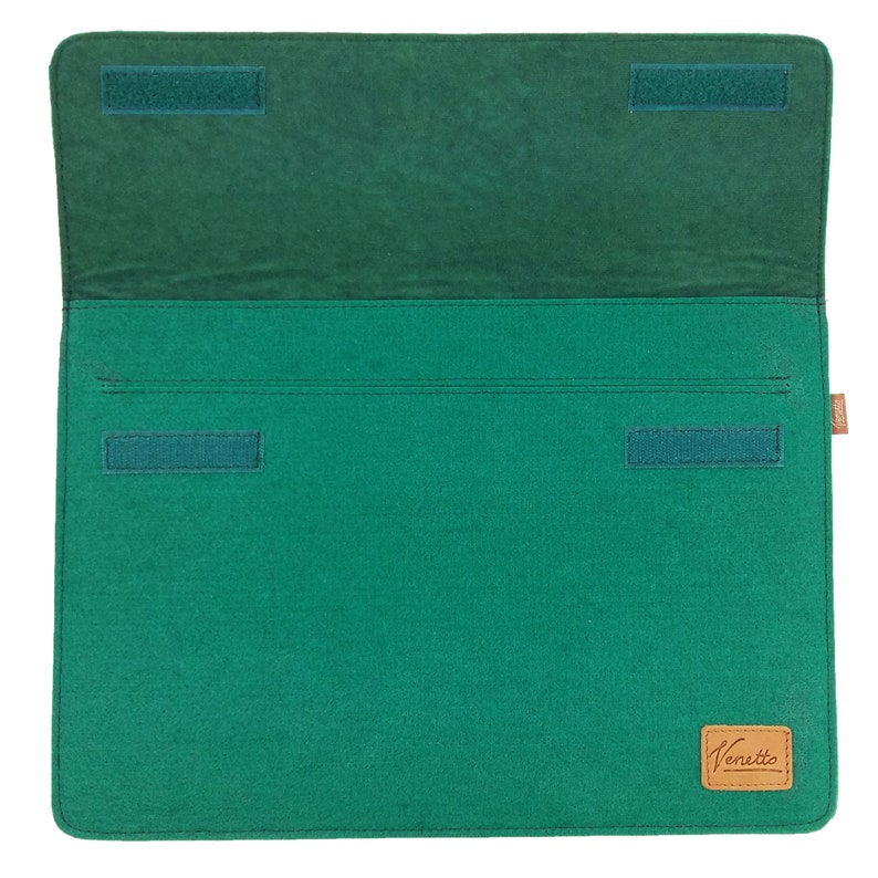 For 13.3 MacBook Air / iPad Pro 13 Sleeve Case Felt Case Protective Case Sleeve Case Case Made Of Felt Vegan Green image 5