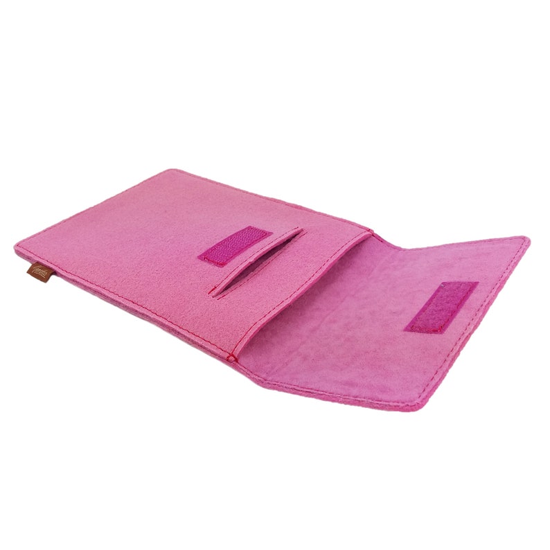 Estuche para eBook Reader Case hecho de funda de manga fieltro Funda protectora Funda de fieltro Funda de fieltro Para Kindle, tableta de 6 pulgadas, rosa imagen 7