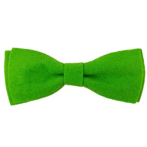 Men fly Bow fly felt fly green light image 3