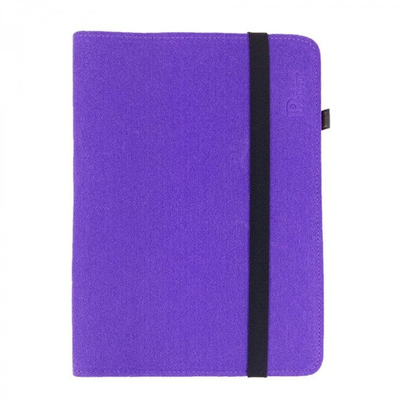 9.1-10.1 inch Tablethülle protective cover cover made of felt felt bag cover for tablet Tablettasche organizer, purple image 2