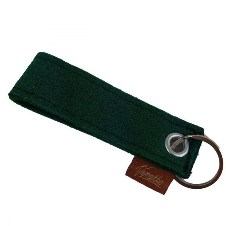 Sleutel hanger voor sleutels, groene band afbeelding 1