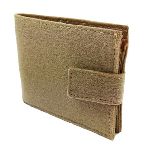 Wallet Purse wallet men Stockman purse Beige image 4