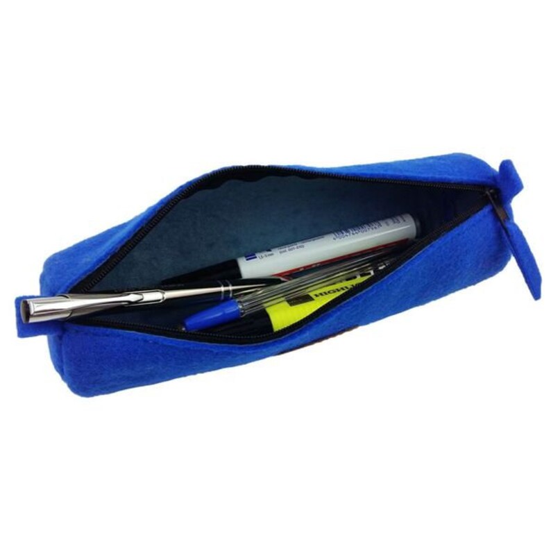 Stifterolle Spring Binder Schlamperrolle pupil Case Blue image 2