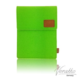 Housse Etui Housse de protection sac étui manchon de feutre vert Etui lecteur deBook, image 1