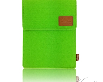 Housse Etui Housse de protection sac étui manchon de feutre vert Etui lecteur d’eBook,