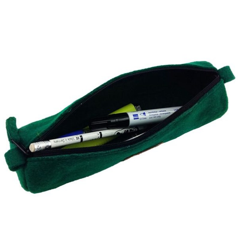 Stifterolle Spring Binder Schlamperrolle Student Case Green image 2