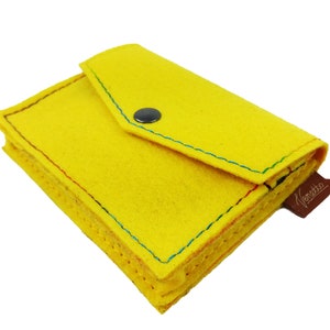 Mini Kids wallet Coin chips Yellow image 6