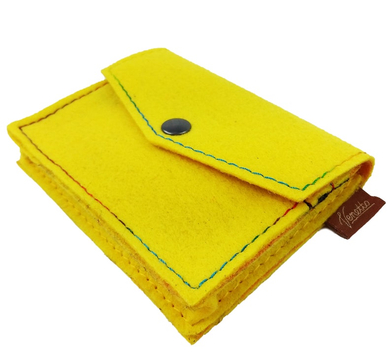 Mini Kids wallet Coin chips Yellow image 6