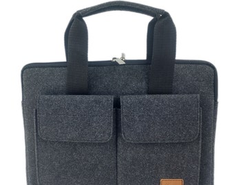 12.9 - 13.3 pulgadas funda protectora funda de protección maletín de mano para MacBook / Air / Pro iPad Surface portátil negro moteado