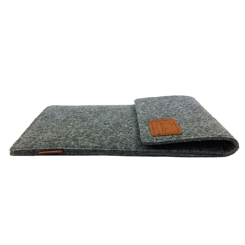 Sac pour iPad Pro 10,5 tablette Samsung livre 10,6 felt bag grey image 4