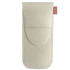 Vegan case Elf Feather Binder Schlamperrolle Cream