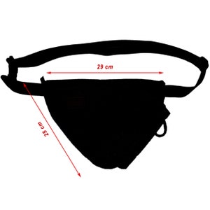 BOB DER BAUMEISTER Designfoil Fanny Pack taille tas fles compartiment dranken houder voor drank zak tas grijs afbeelding 4