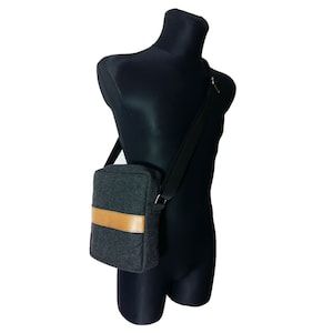 Bag bag shoulder bag handbag Leather image 3