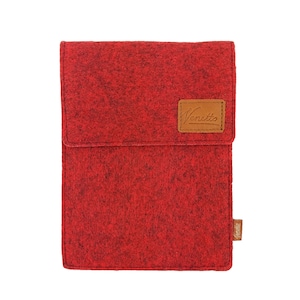 10.5 sac pour tablette 10.1 eBook reader sleeve for ipad-rouge image 1