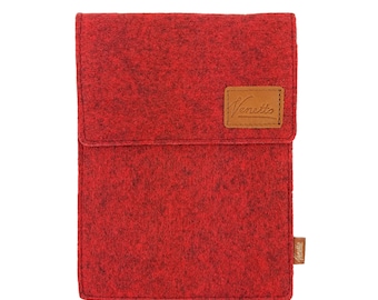 10.5 « sac pour tablette 10.1 eBook reader sleeve for ipad-rouge »