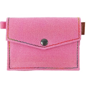 Mini Kinder-Portemonnaie Geld-Börse Tasche Pink Rosa